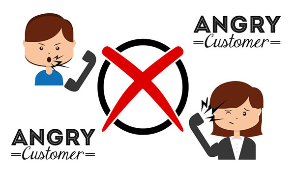 xoa dịu khi khách hàng nổi giận