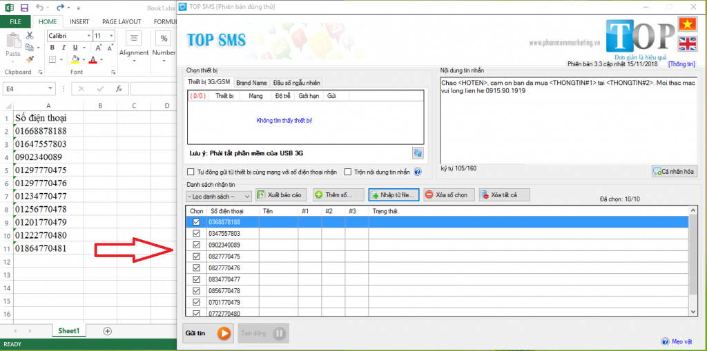 Cách đổi đầu số 11 số sang 10 số – Phần mềm gửi tin nhắn TOP SMS Topsms-doi-dau-so-11-so-sang-10-so-1024x509